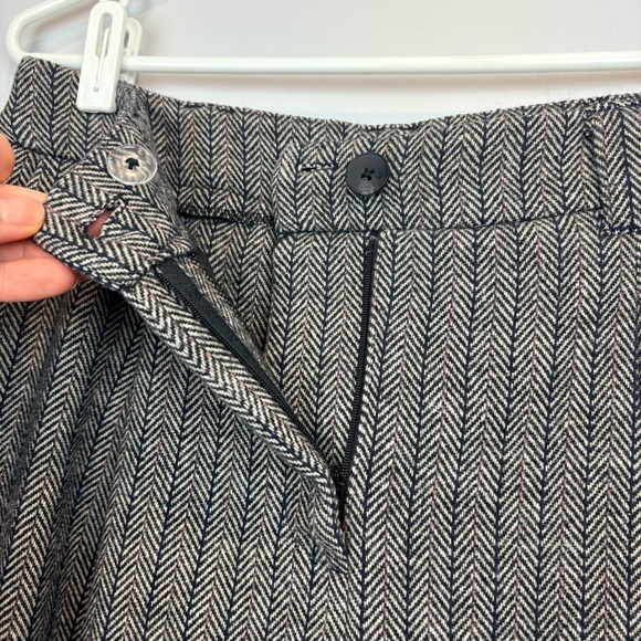 Reitmans Women's Gray Pinstripe Trousers - Picture 7 of 12